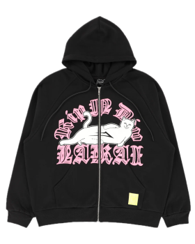 LAKAI X RIPNDIP BLACK FLAME ZIPPER